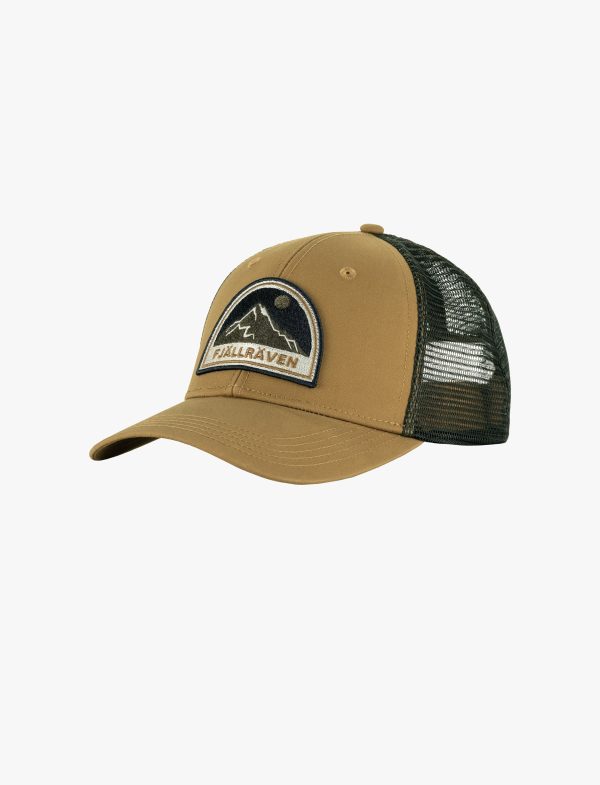Kanken Badge Langtradarkeps - כובע קנקן בצבע פוסיל