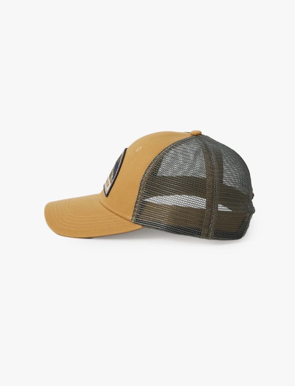 Kanken Badge Langtradarkeps - כובע קנקן בצבע פוסיל