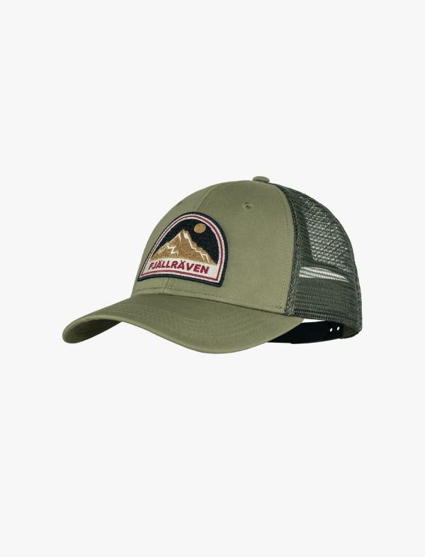 Kanken Badge Langtradarkeps - כובע קנקן בצבע פוסיל