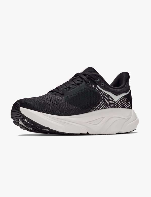 HOKA ARAHI 9 WIDE - נעלי ספורט גברים הוקה אראהי 9 רחבות בצבע שחור/לבן