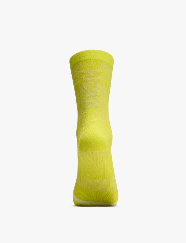 HOKA U TRAIL RUN CREW SOCK - גרבי ריצה בצבע סיטרוס