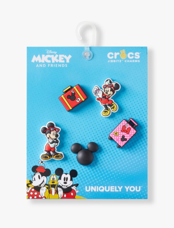 Crocs Jibbitz Mickey Vacation - מארז 5 ג'יביטים קרוקס
