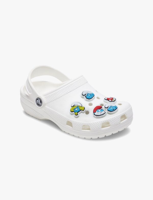 Crocs Jibbitz Smurfs - מארז 5 ג'יביטים קרוקס