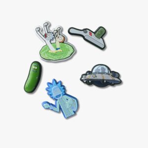 Crocs Jibbitz Rick and Morty - מארז 5 ג'יביטים קרוקס