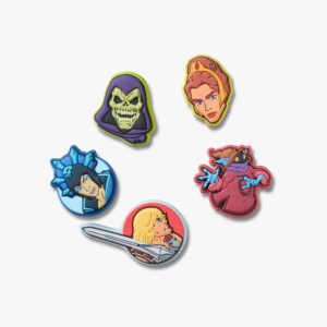 Crocs Jibbitz Masters of the Universe - מארז 5 ג'יביטים קרוקס