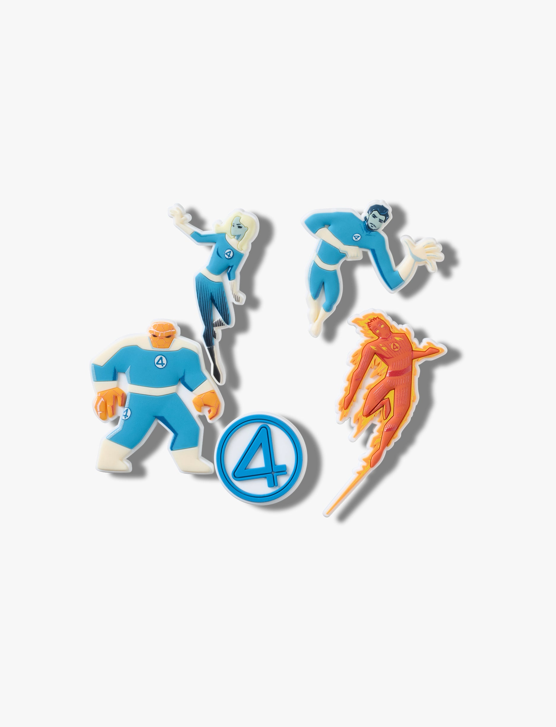 Crocs Marvel Fantastic 4 - מארז 5 ג'יביטים קרוקס