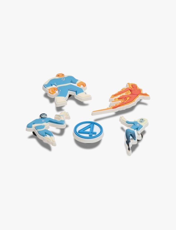 Crocs Marvel Fantastic 4 - מארז 5 ג'יביטים קרוקס