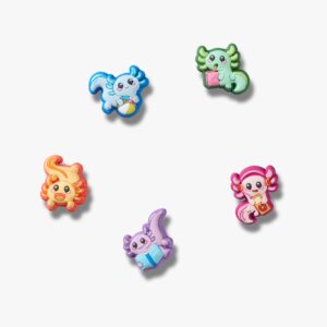 Crocs Jibbitz Tiny Axolotls – מארז 5 ג'יביטים קרוקס