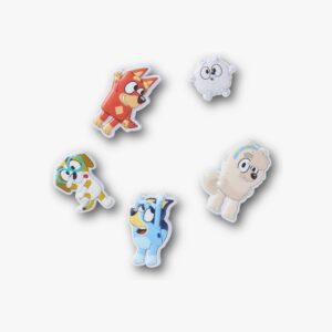 Crocs Jibbitz Bluey Multi – מארז 5 ג'יביטים קרוקס