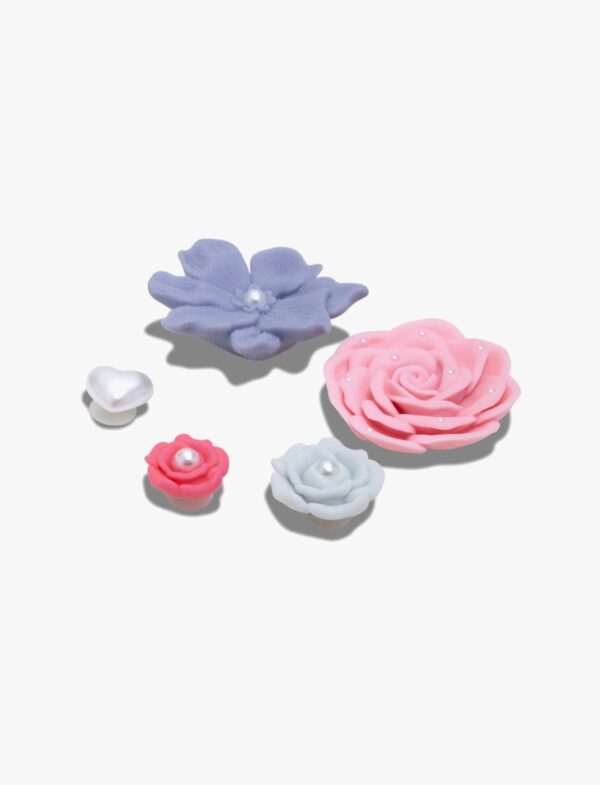Crocs Boho Flowers - מארז 5 ג'יביטים קרוקס