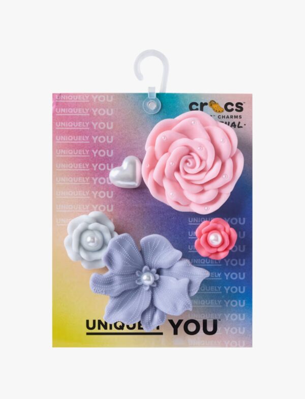 Crocs Boho Flowers - מארז 5 ג'יביטים קרוקס