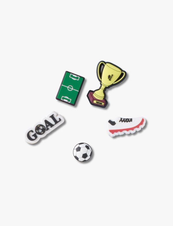Crocs Soccer Star - מארז 5 ג'יביטים קרוקס