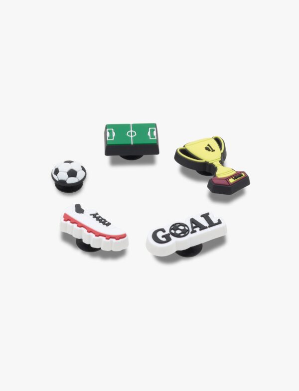 Crocs Soccer Star - מארז 5 ג'יביטים קרוקס