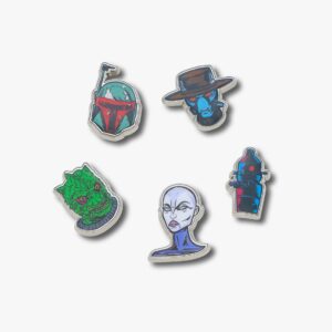 Crocs Jibbitz Star Wars Character - מארז 5 ג'יביטים קרוקס