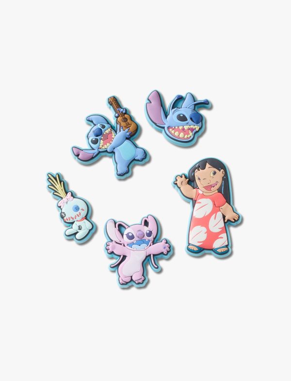 Crocs Jibbitz Stitch Refresh - מארז 5 ג'יביטים קרוקס סטיץ'