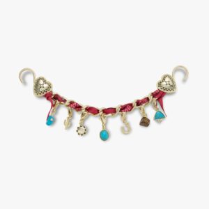 Crocs Gold Bandana Rivet Chain - שרשרת ג'יביטים לקרוקס