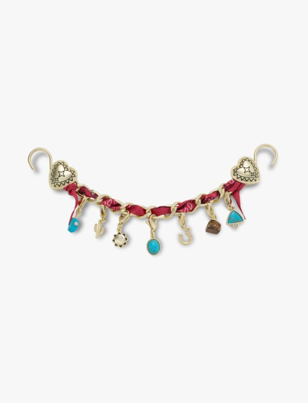 Crocs Gold Bandana Rivet Chain - שרשרת ג'יביטים לקרוקס