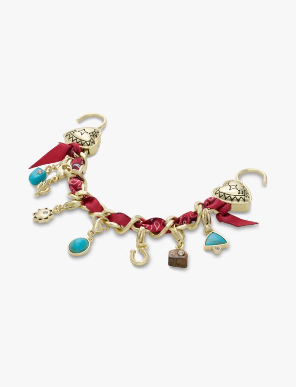 Crocs Gold Bandana Rivet Chain - שרשרת ג'יביטים לקרוקס