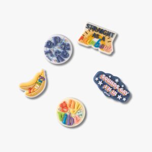 Crocs Jibbitz Irreverent Pride - מארז 5 ג'יביטים קרוקס