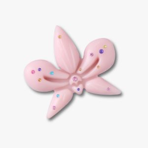 Crocs Jibbitz Mega Pink Gem Orchid - ג'יביט קרוקס