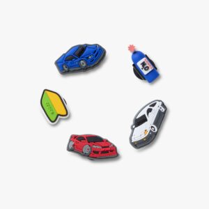Crocs Jibbitz Glow Street Race - מארז 5 ג'יביטים קרוקס